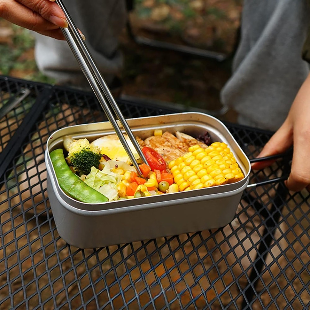 Camping Hiking Cooking - Ultralicht serviesgoed Kampeerkookgerei Lunchbox Kookpotten Picknickaccessoires