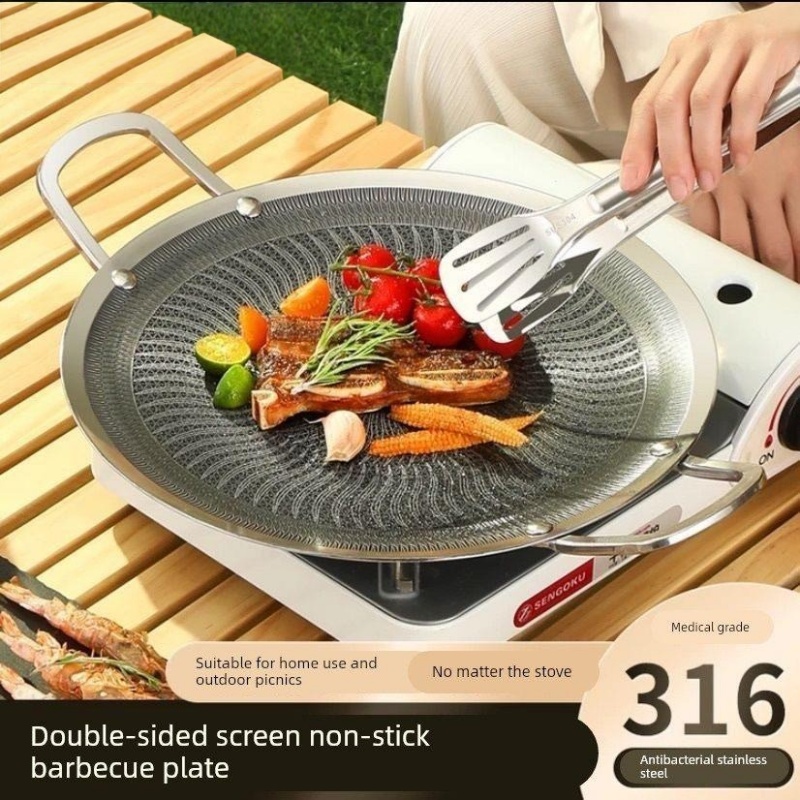 Camping Cooking Cupboard - 316 roestvrijstalen multifunctionele kook- en BBQ-grillpan