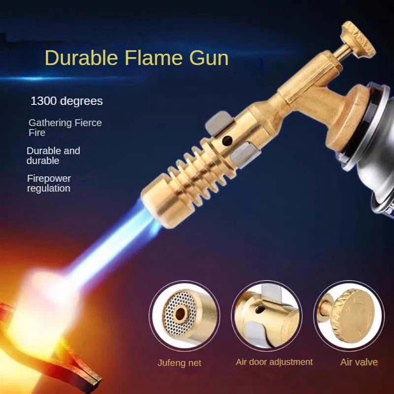 Camping Cooking Torch - Multifunctionele lasbrander Lasgasbrander Vlamgasbrander Vlampistool Blaas