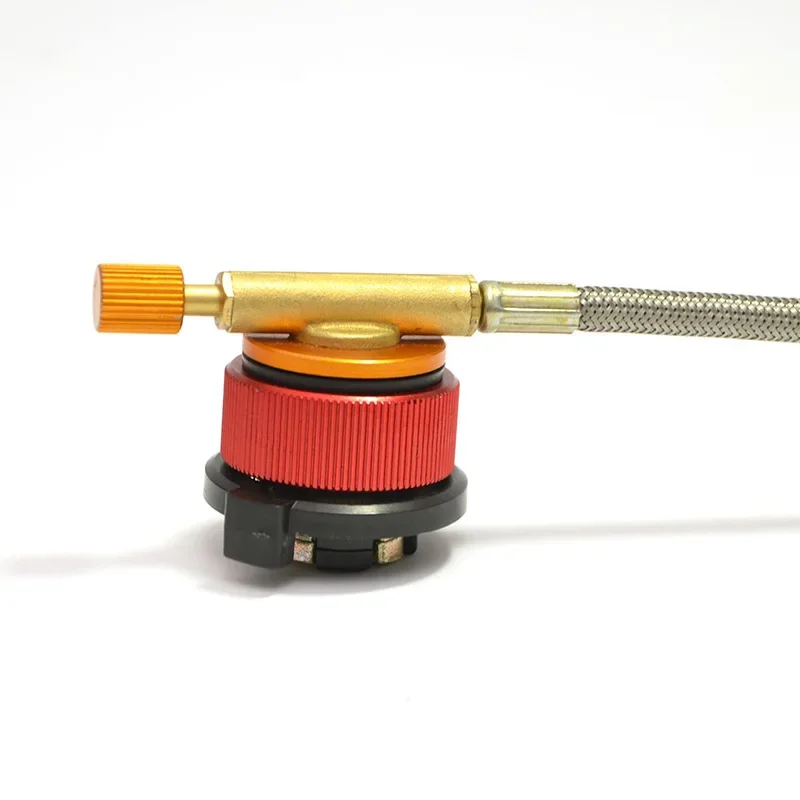 Camping Cooking Canister - 1Pc Gasfornuis Converter Burner Link Head