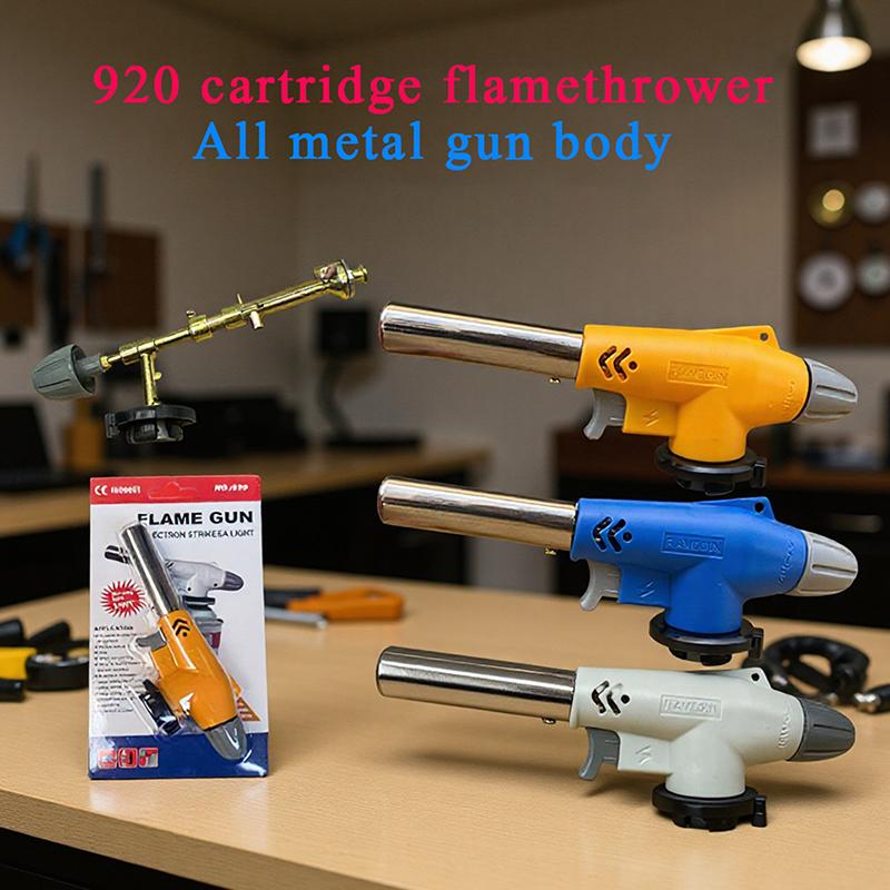 Camping Cooking Torch - Verstelbare vlam AutoIginiton Butaan-lasbrander Draagbaar gereedschap