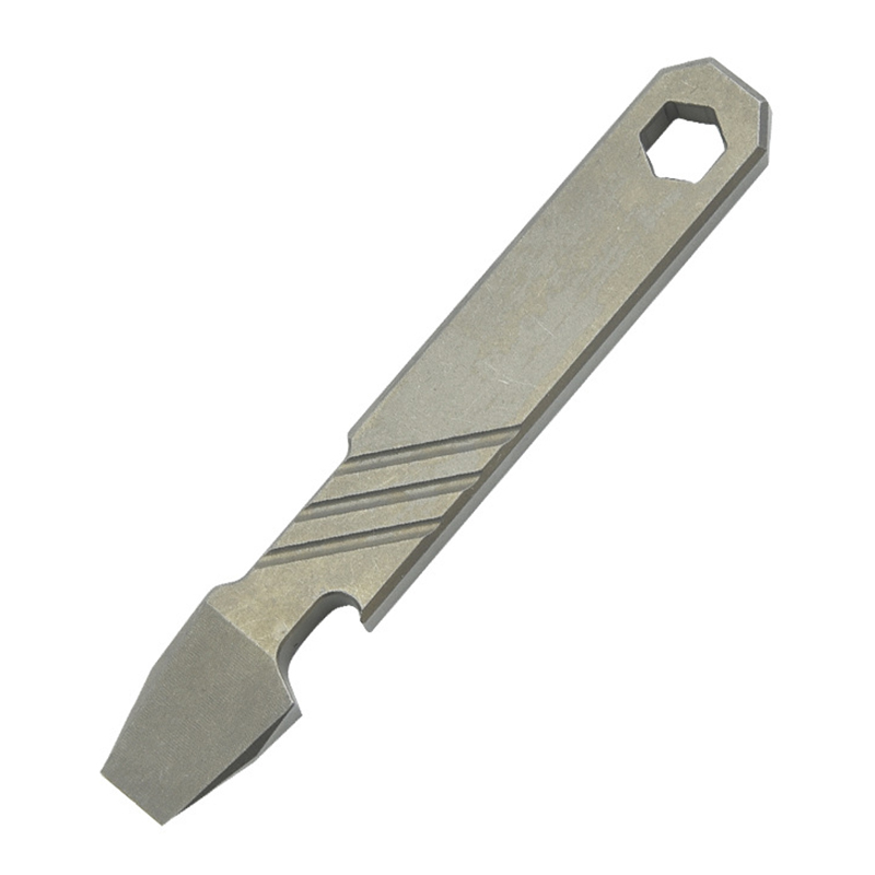 Camping Cooking Device - Titanium Legering Pry Bar Multifunctionele Flesopener