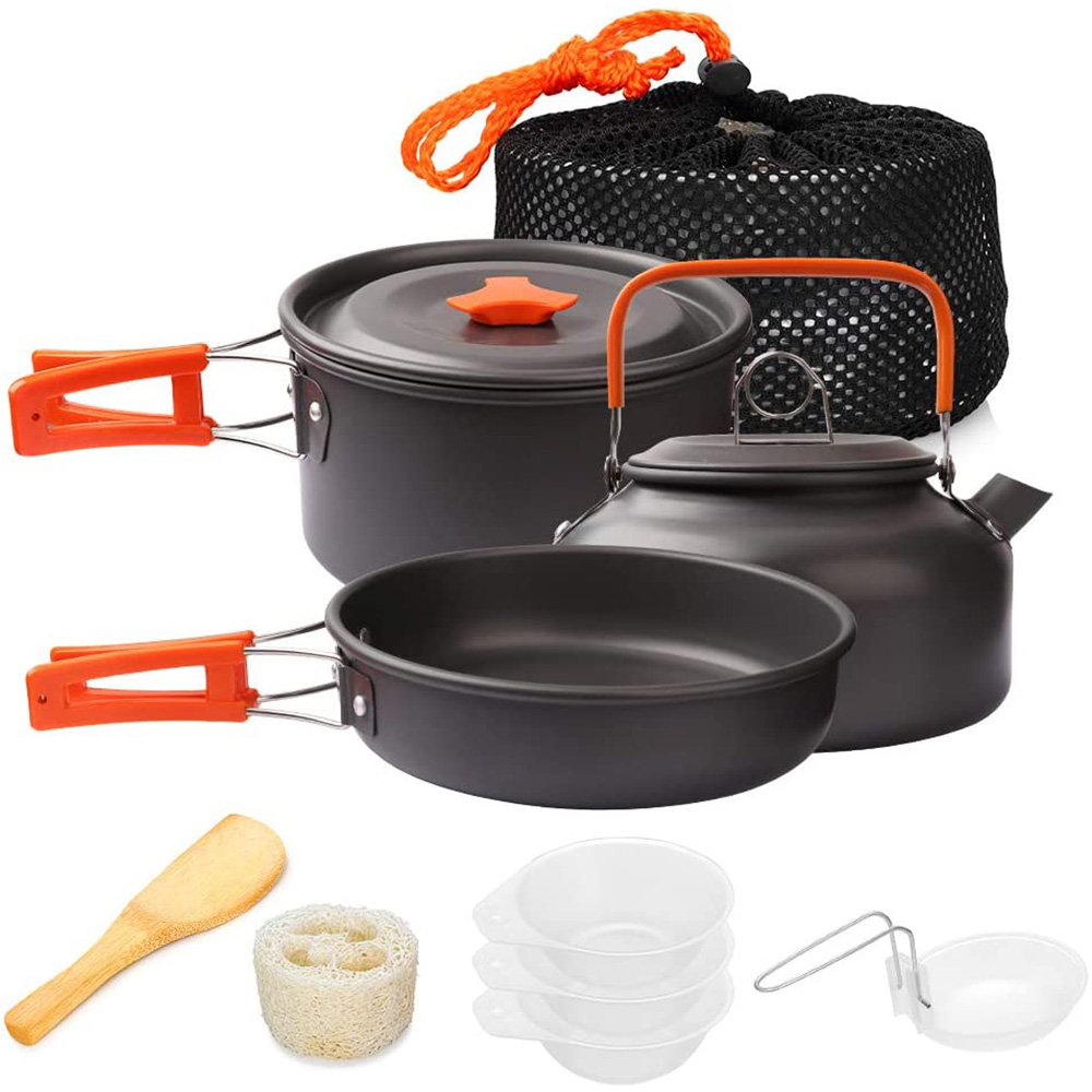 Camping Cooking Rice - 1 stks/1 set Camping Kookgerei Kit
