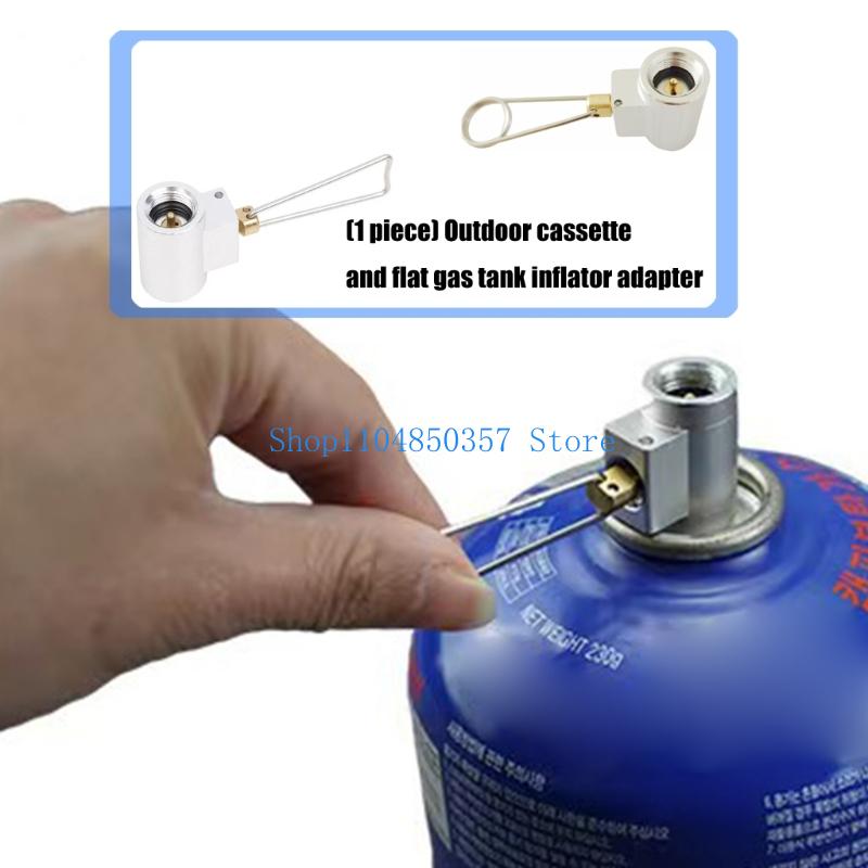 Camping Cooking Canister - 652F Camping Universele Kacheladapter Metalen gasflesconverter