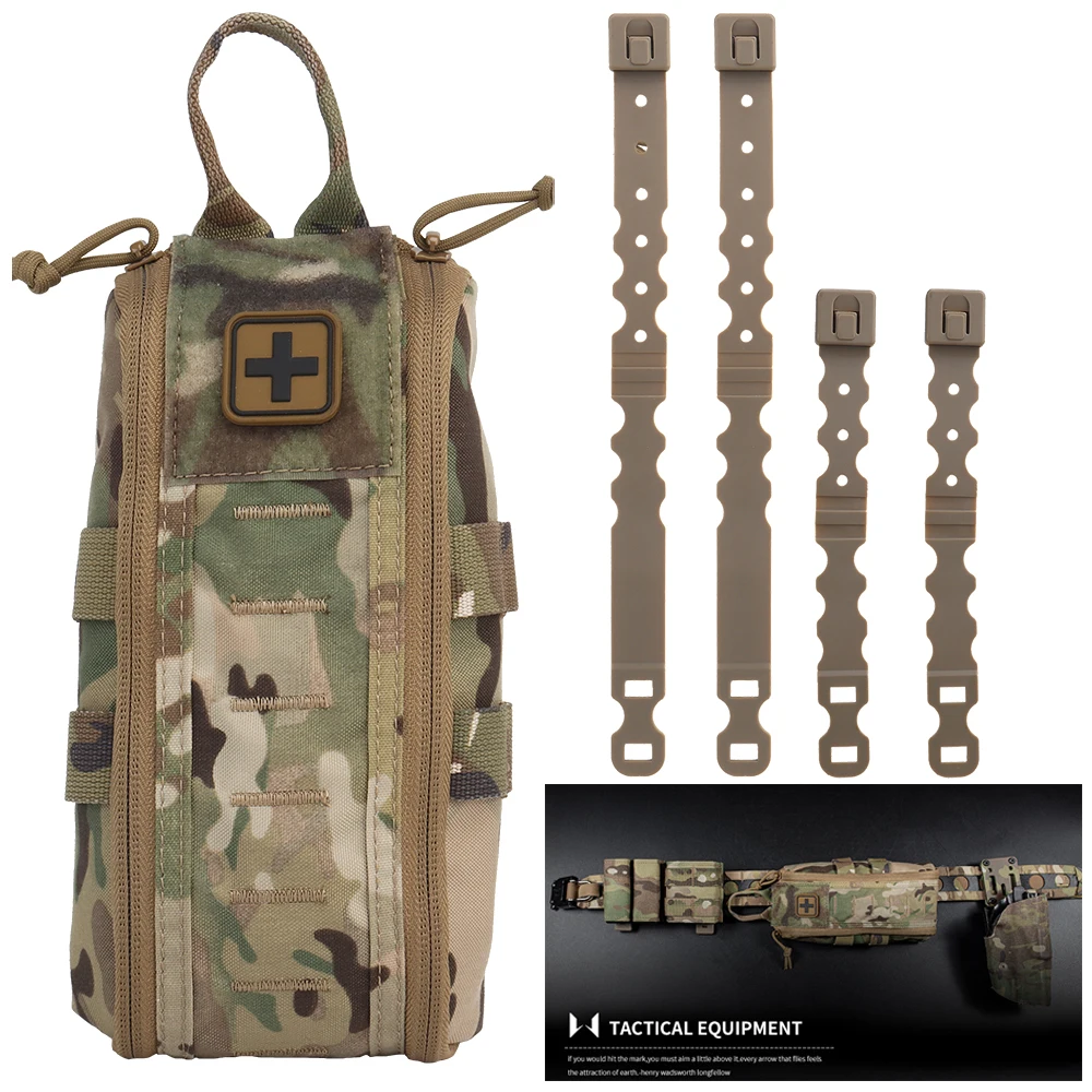 Camping Cooking And Eating - Camping EHBO-Kit Molle Heupgordel Tas Jacht
