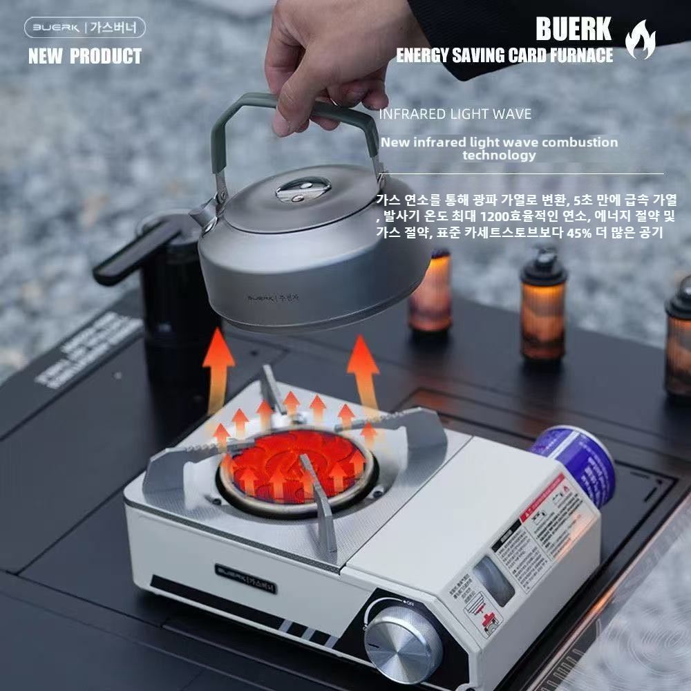 Camping Cooking Butane - BUERK 4000W Infrarood Kachel Draagbare High-Power