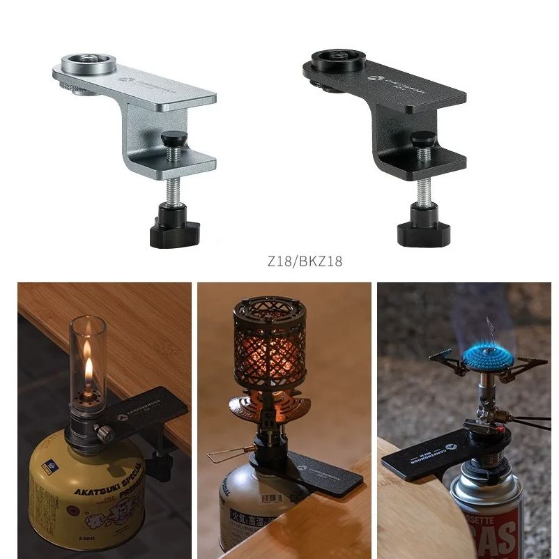 Camping Cooking Device - Camping Desktop Clip Verlengaccessoires Platte gastank