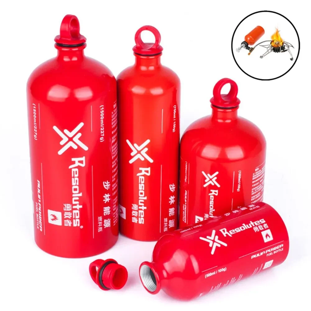 Camping Cooking Canister - 1500/1000/750/500 Ml Outdoor Gas Olie Brandstof