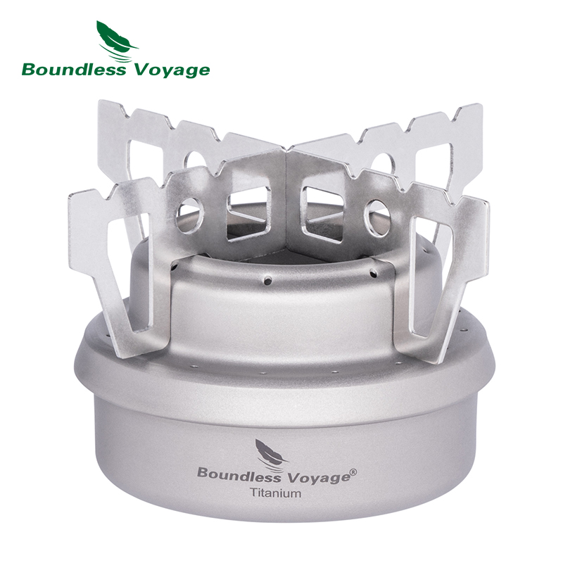 Camping Cooking Device - Grenzeloze Reis Titanium Geest Brander Mini