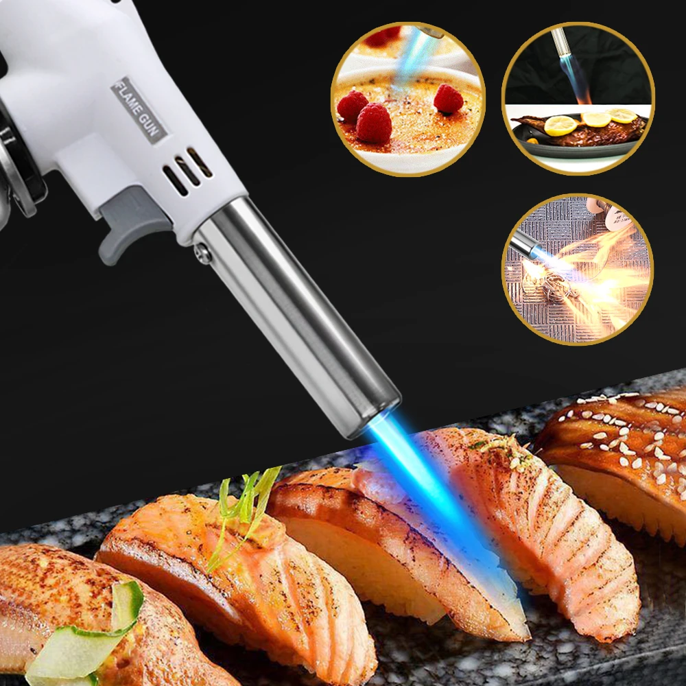 Draagbare Metalen Vlam Pistool - Camping Cooking Torch recensie en prijs