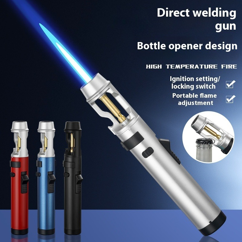 Metaal winddichte jetvlam aans - Camping Cooking Torch recensie en prijs