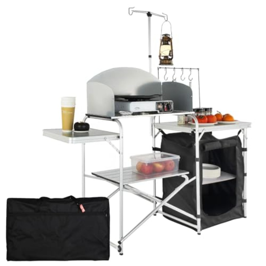 Campingkeukentafel, opvouwbare - Camping Cooking Cupboard recensie en prijs