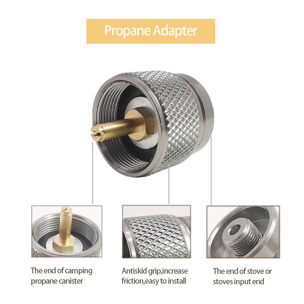 1Pc Camping Kachel Adapter Con - Camping Cooking Butane recensie en prijs