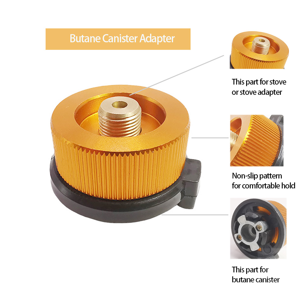 1Pc Camping Kachel Adapter Con - Camping Cooking Butane recensie en prijs