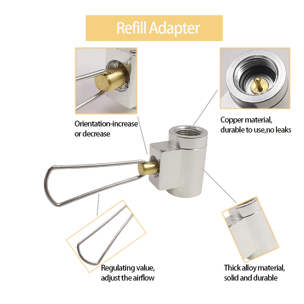 1Pc Camping Kachel Adapter Con - Camping Cooking Butane recensie en prijs