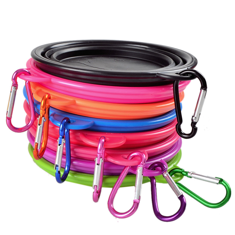 Opvouwbare siliconen hondenvoe - Camping Cooking And Eating recensie en prijs