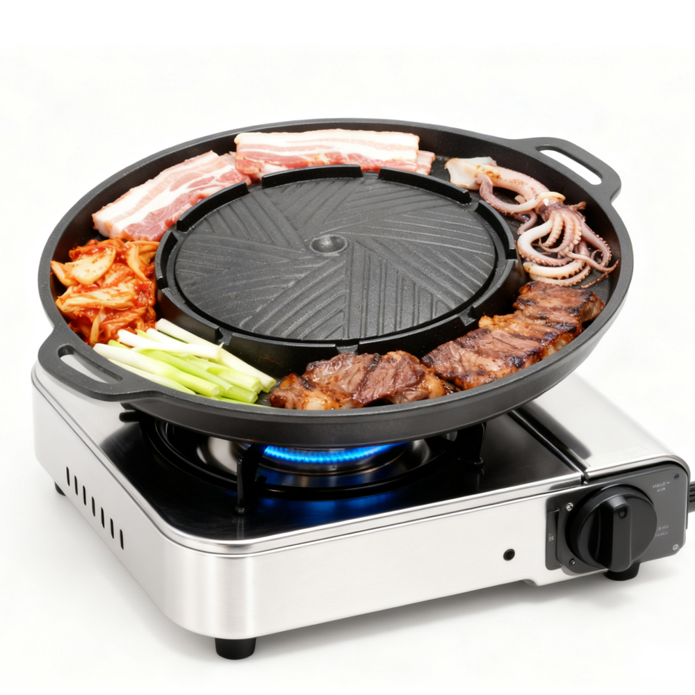 KOSUN Koreaanse BBQ-grillpan 2 - Camping Cooking And Eating recensie en prijs