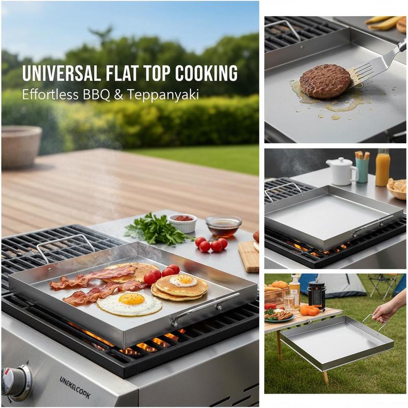 Universele platte bakplaat 18x - Camping Cooking And Eating recensie en prijs
