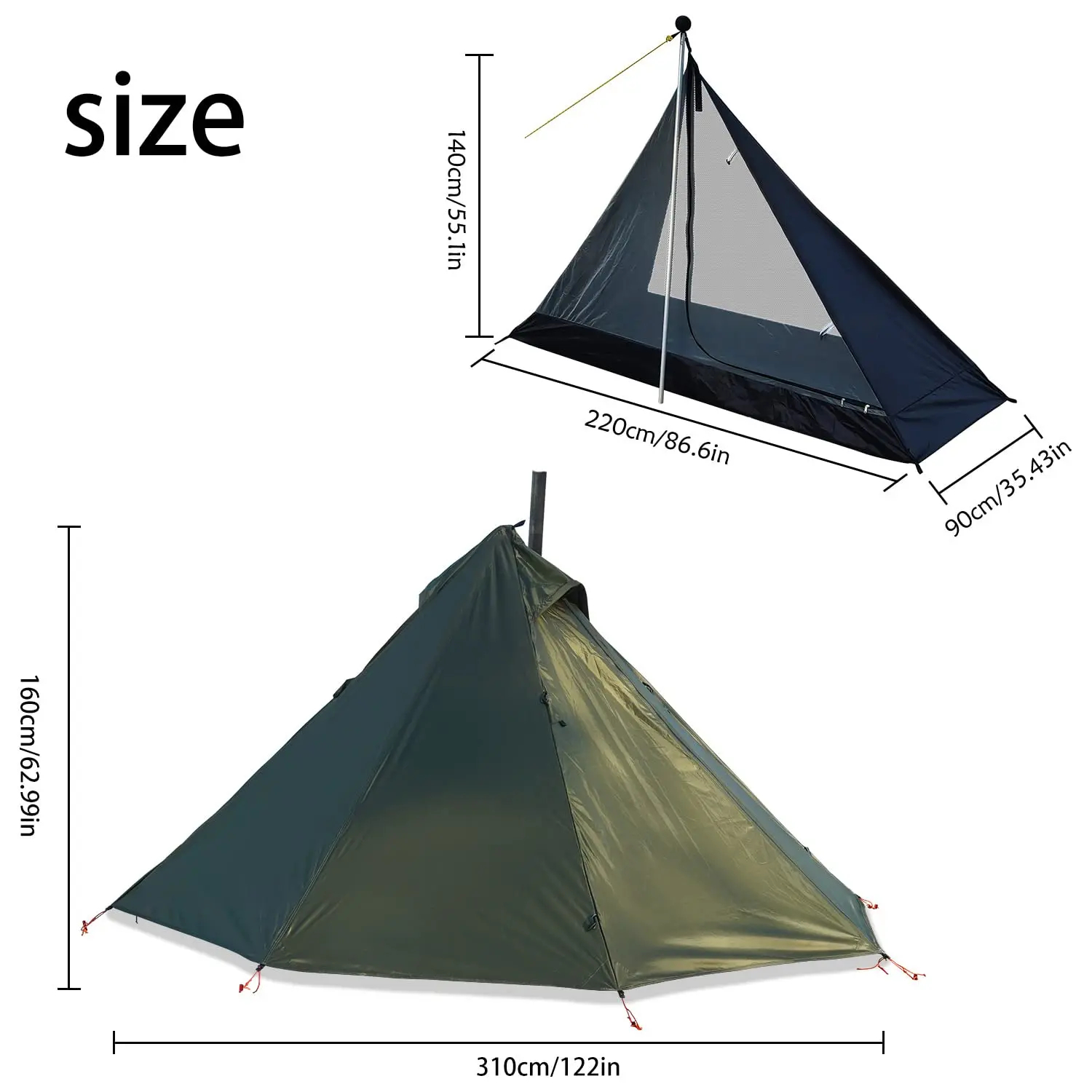Camping Hot Tent met Schoorste - Campfire Cooking In Another World recensie en prijs