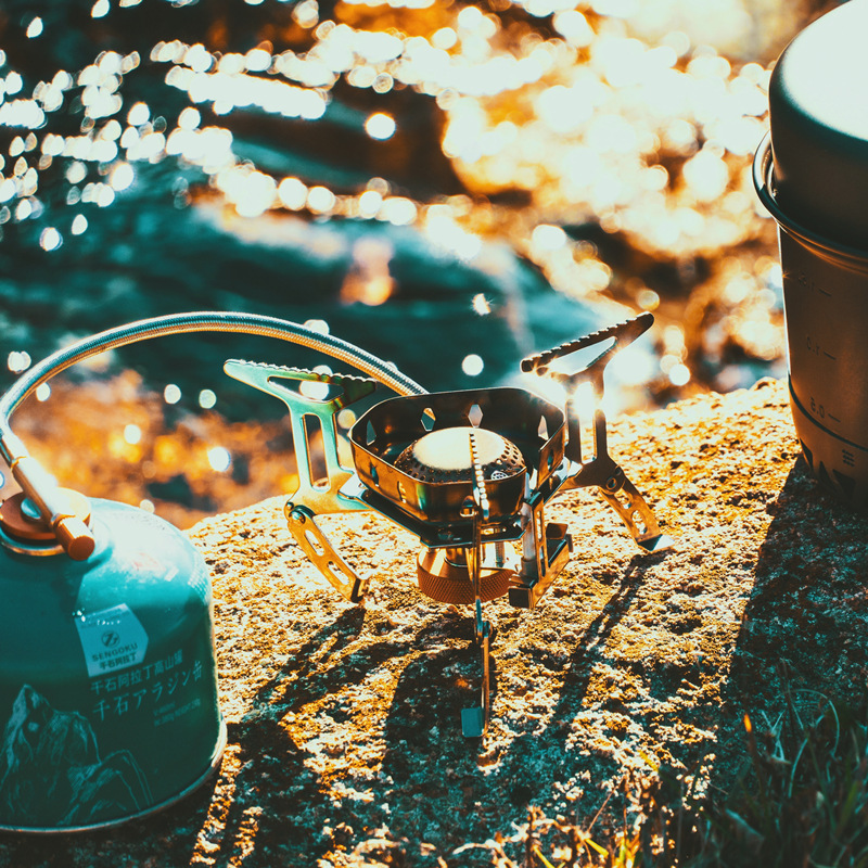 Draagbare, winddichte gasfornu - Camping Cooking Canister recensie en prijs