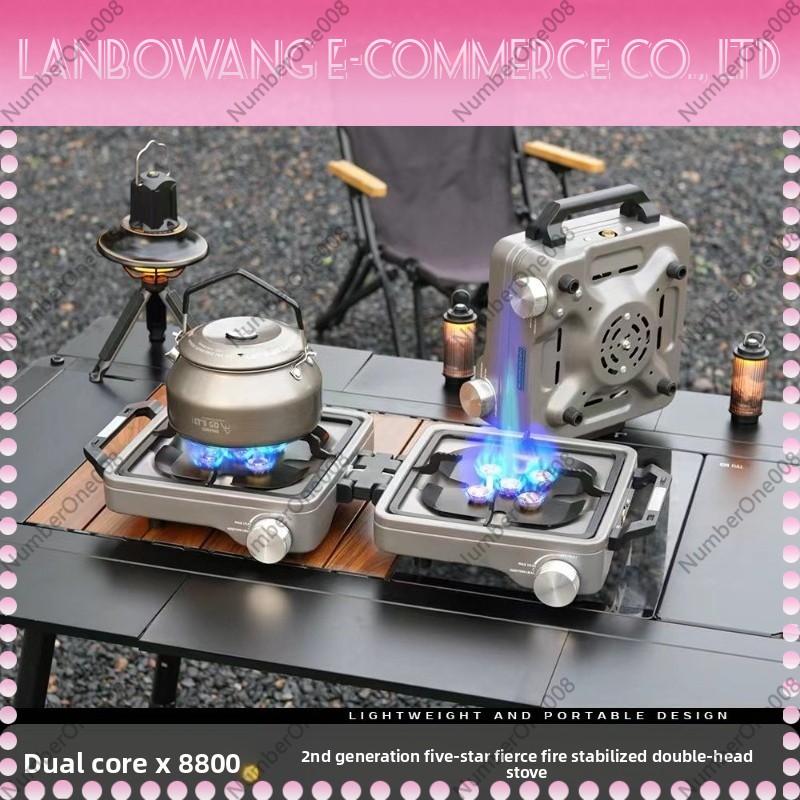 Buitenkeuken met dubbele brand - Camping Cooking Device recensie en prijs