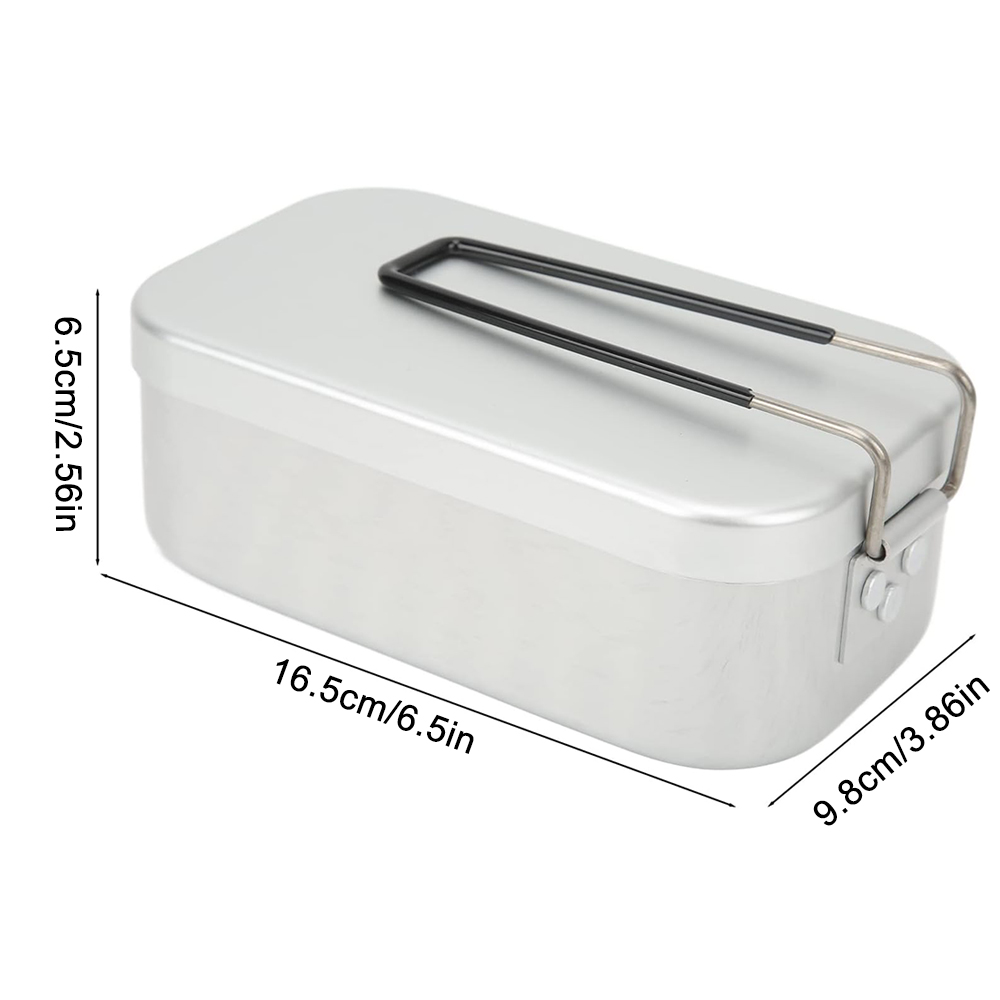 800ML Aluminium Lunchboxen Out - Camping Hiking Cooking recensie en prijs