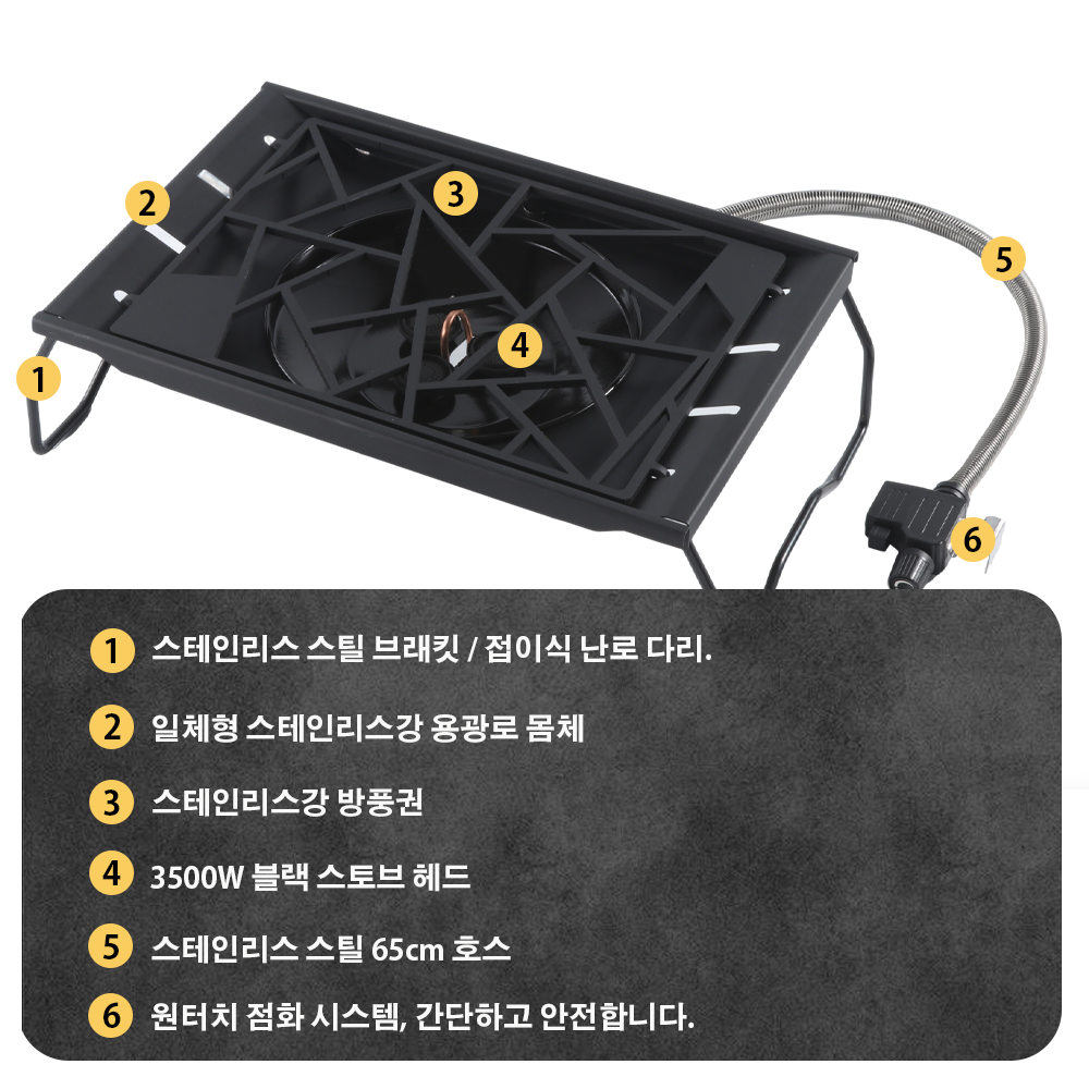 Pandatour Camping IGT-kachel 6 - Camping Cooking Equipment Gas recensie en prijs