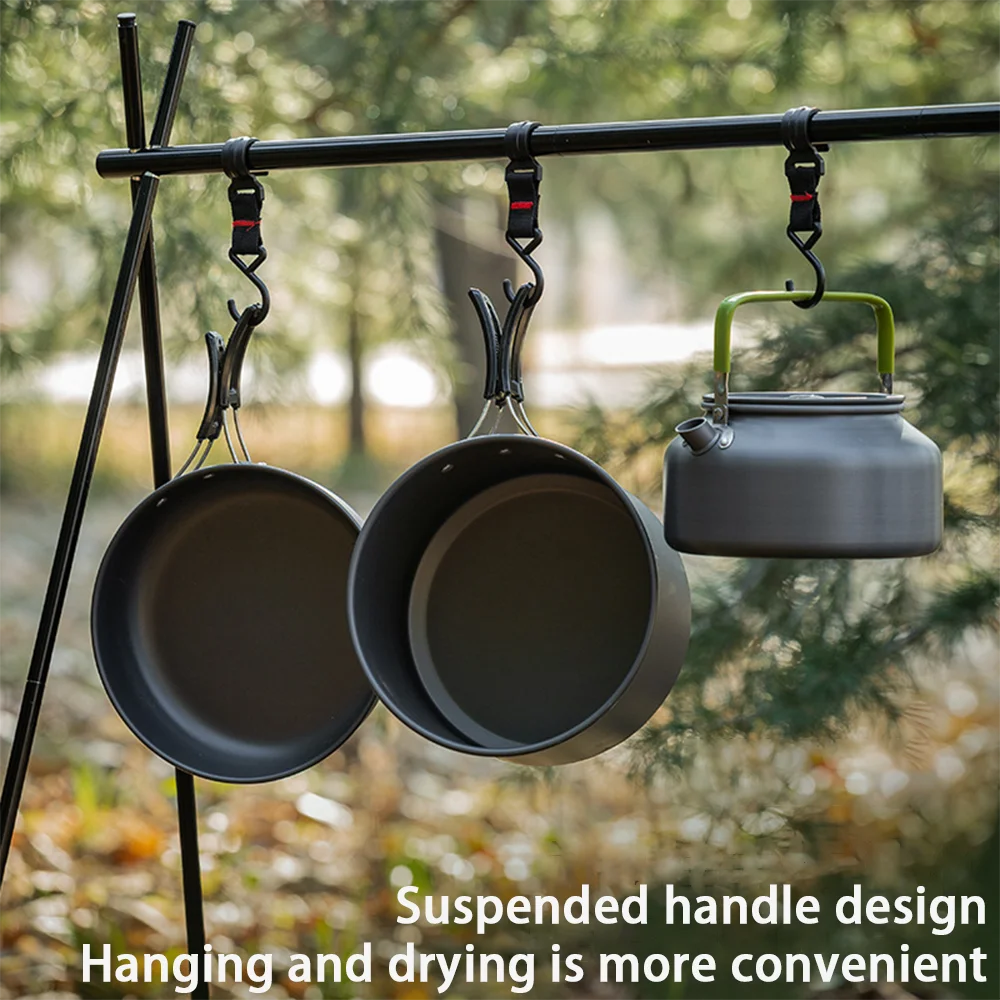 Grote capaciteit antiaanbak ca - Nesting Camping Cooking Set recensie en prijs