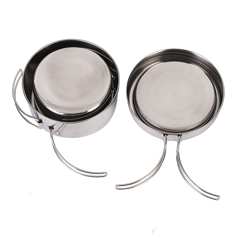 CLS 4-delige roestvrijstalen c - Nesting Camping Cooking Set recensie en prijs
