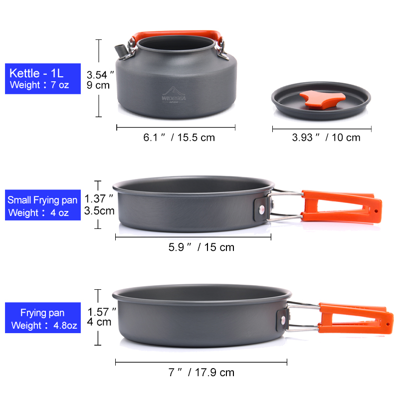 Widea Camping Outdoor Kookgere - Camping Cooking Rice recensie en prijs