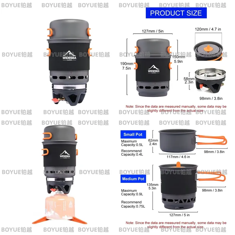 Widesea Camping Kooksysteem me - Camping Cooking Cup recensie en prijs