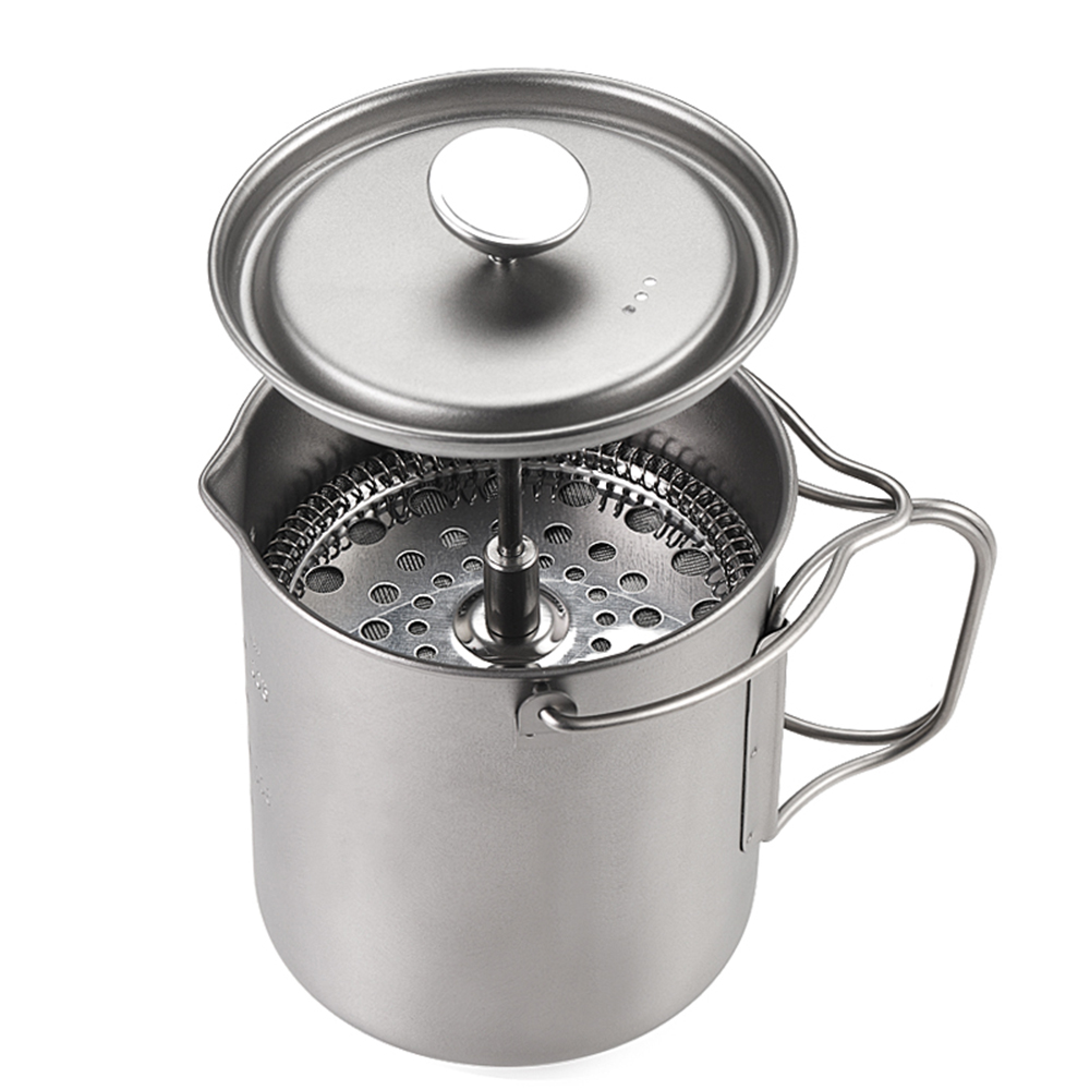 Lixada 750Ml Titanium Koffieko - Camping Cooking Cup recensie en prijs