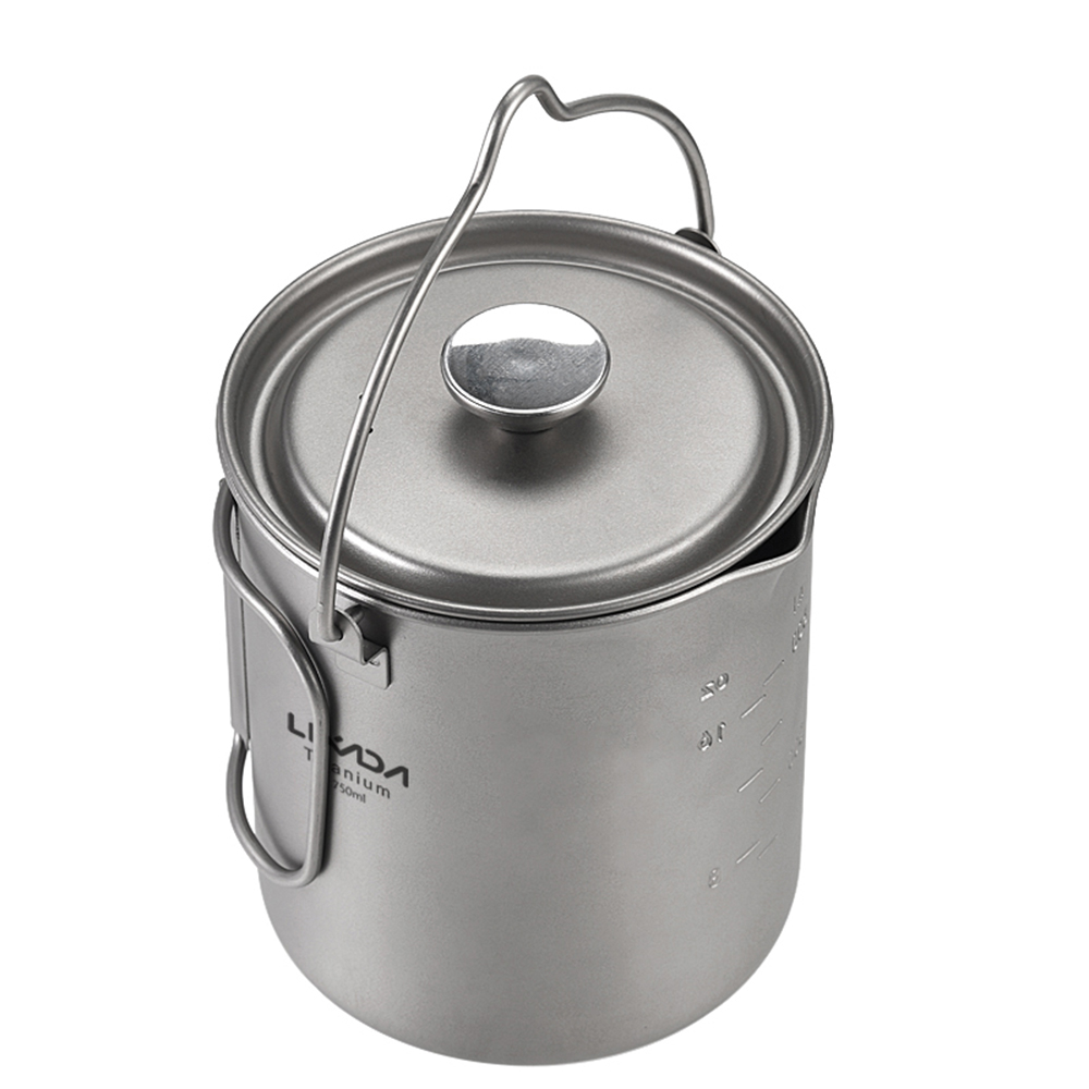 Lixada 750Ml Titanium Koffieko - Camping Cooking Cup recensie en prijs