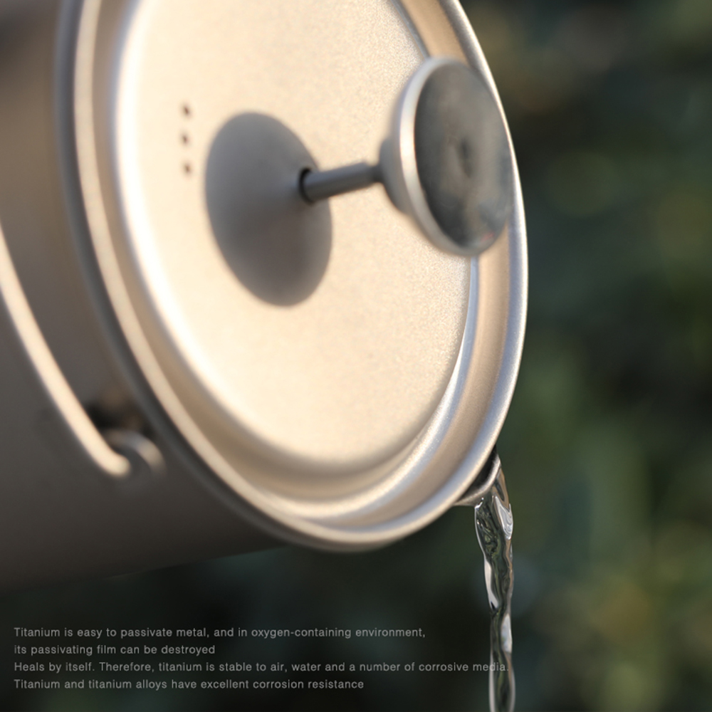 Lixada 750Ml Titanium Koffieko - Camping Cooking Cup recensie en prijs