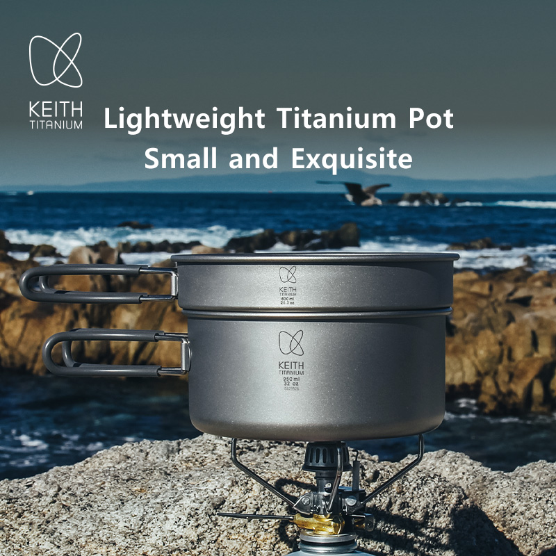 Keith Titanium Pannenset Outdo - Nesting Camping Cooking Set recensie en prijs