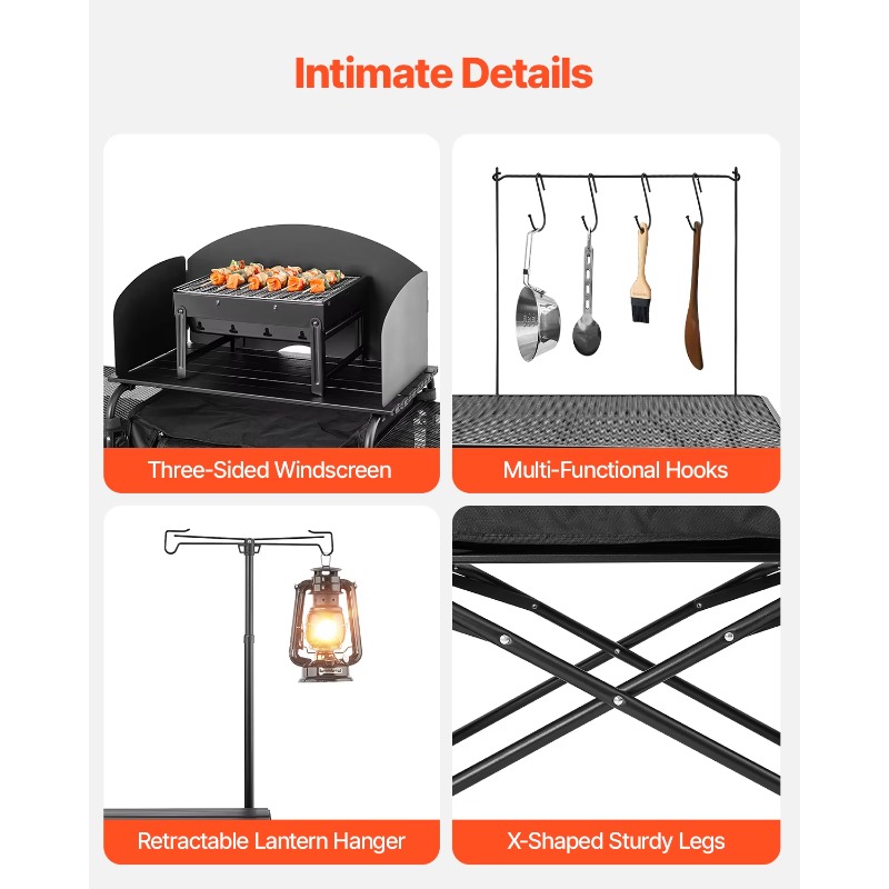 【Hot】VEVOR Campingkeukentafel  - Camping Cooking Cupboard recensie en prijs