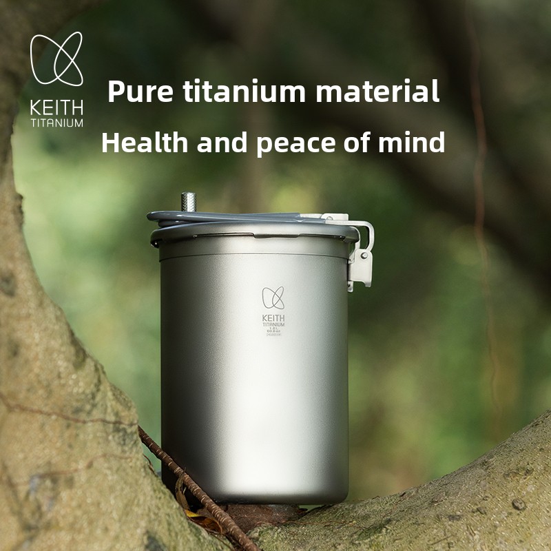 Keith Pure Titanium Outdoor sn - Camping Cooking Rice recensie en prijs