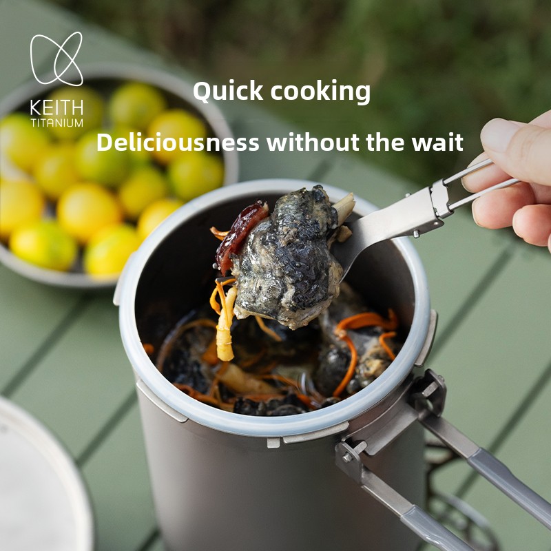 Keith Pure Titanium Outdoor sn - Camping Cooking Rice recensie en prijs