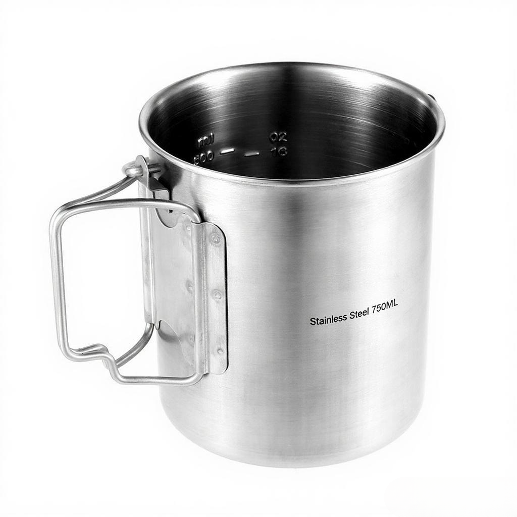 750 ml roestvrijstalen pot, dr - Camping Cooking Cup recensie en prijs
