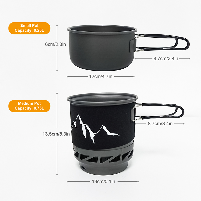 Campingkookset Fornuis Pot Pan - Camping Cooking Cupboard recensie en prijs