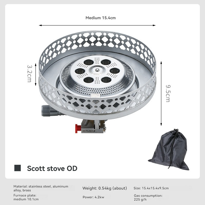OD-4 Scott High Mountain Stove - Camping Cooking Equipment Gas recensie en prijs