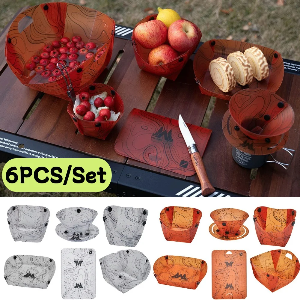 6 stks/set Outdoor Lichtgewich - Camping Cooking Cup recensie en prijs