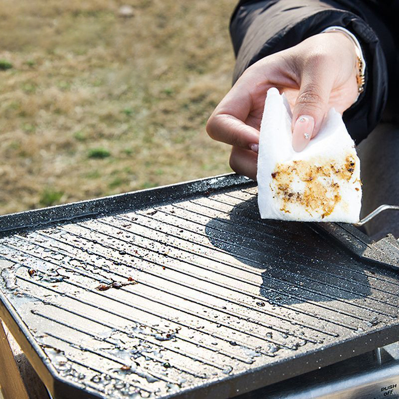 Outdoor camping barbecuepan Hu - Camping Cooking Cupboard recensie en prijs