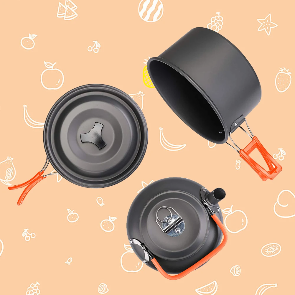 Campingkookgerei Set Ketel Pot - Camping Hiking Cooking recensie en prijs