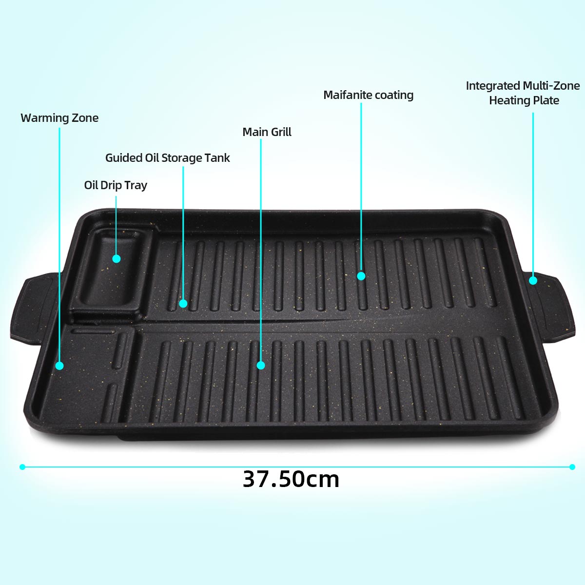 Koreaanse grillplaat van alumi - Camping Cooking Cupboard recensie en prijs
