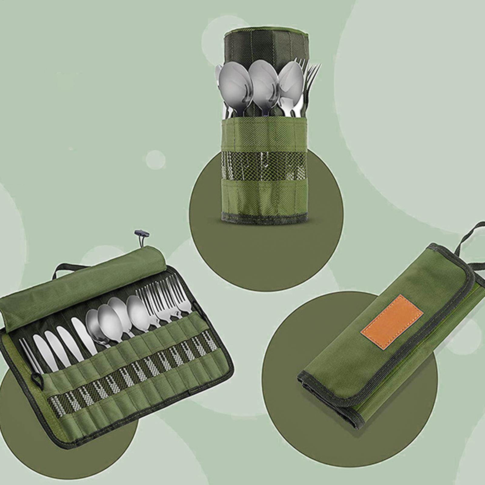 Camping Bestekroltas Keuken Ko - Camping Cooking Utensil Roll recensie en prijs